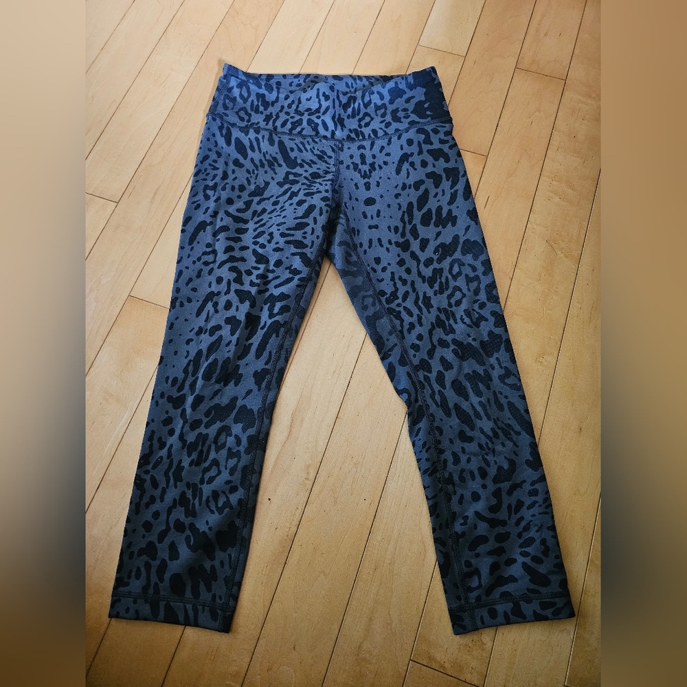 Lululemon animal print crops